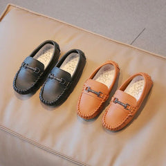 Buckle Loafers Black