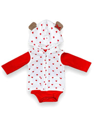 3PC Red Hoodie Suit