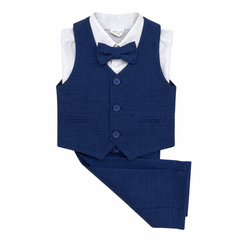 4PC Baby Boy Royal Blue Suit