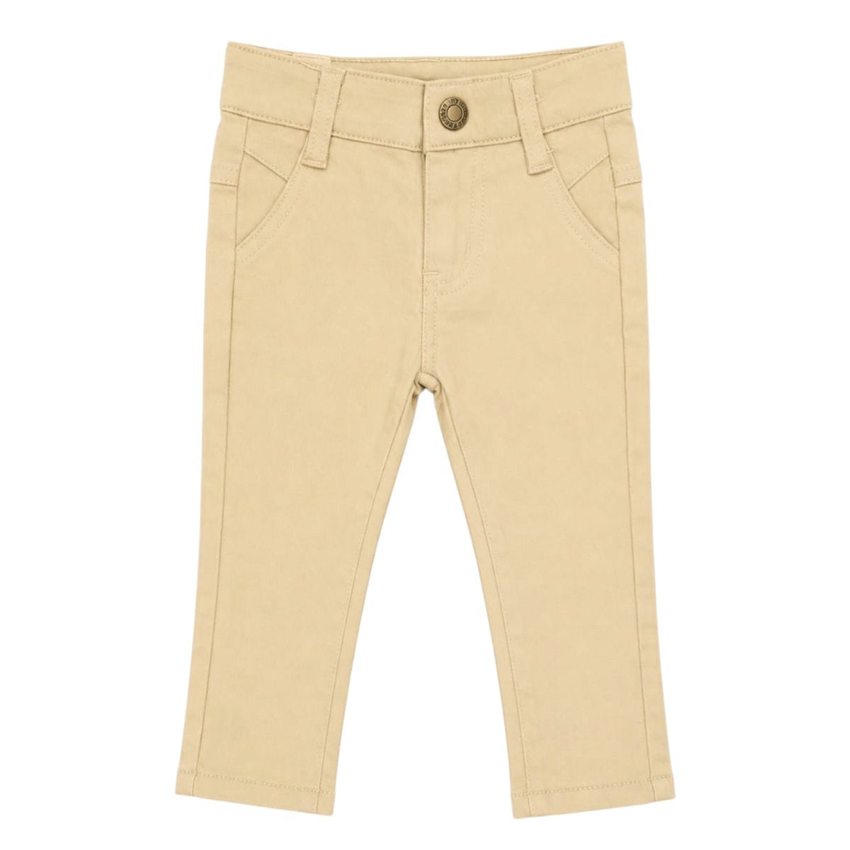 Baby Boy Khaki Pant with Adjustable Waist