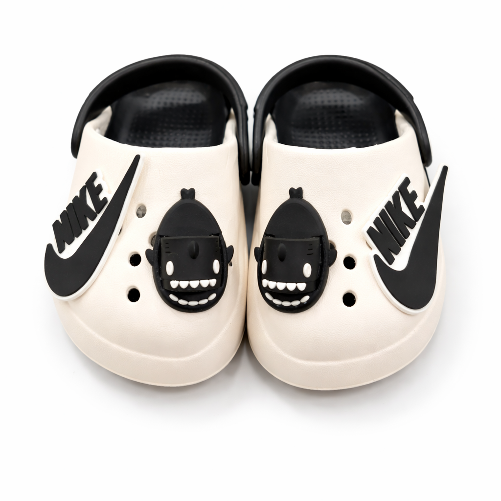 Baby Boy White Nike Clogs