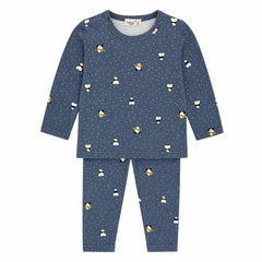 Baby Boy 2PC Blue Panda Suit