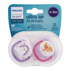 Avent Pacifier Ultra air Animals 0-6M (SCF08005)