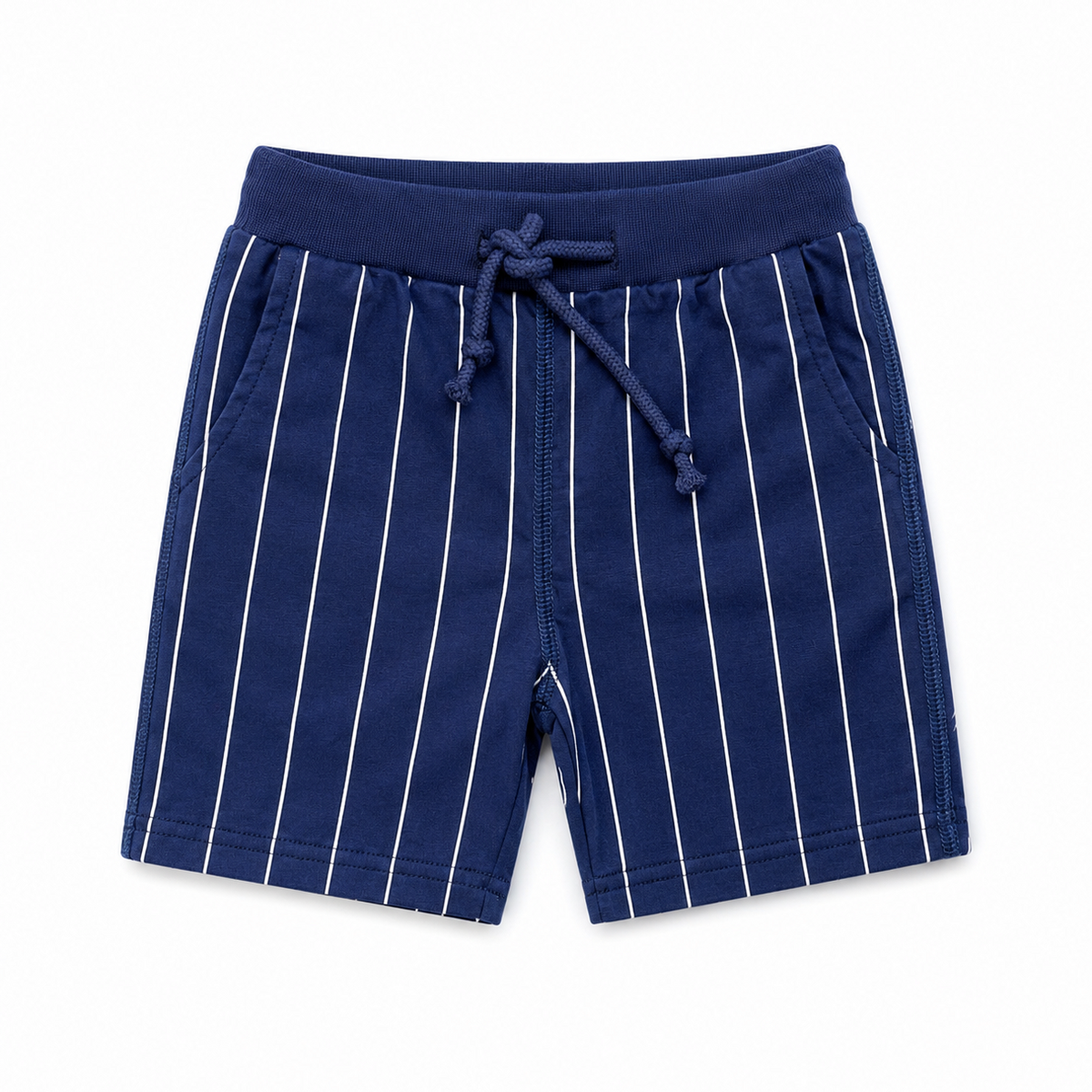 Baby Boy Round Lastic Short - Blue
