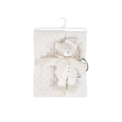 Soft Touch Blanket & Bell Toy