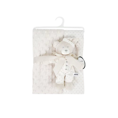 Soft Touch Blanket & Bell Toy