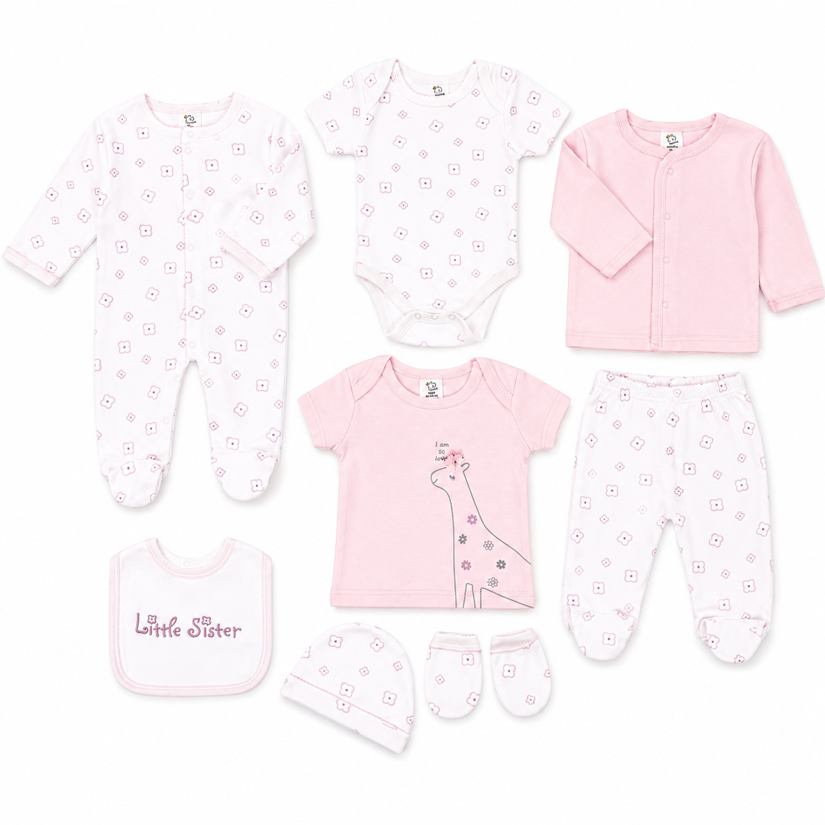 Little duck 8PC Starter Set Pink