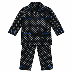 Black Cotton Night Suit