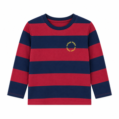 Red Stripes Full Sleeves T-Shirt