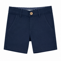 Baby Boy Cotton Short - Navy Blue