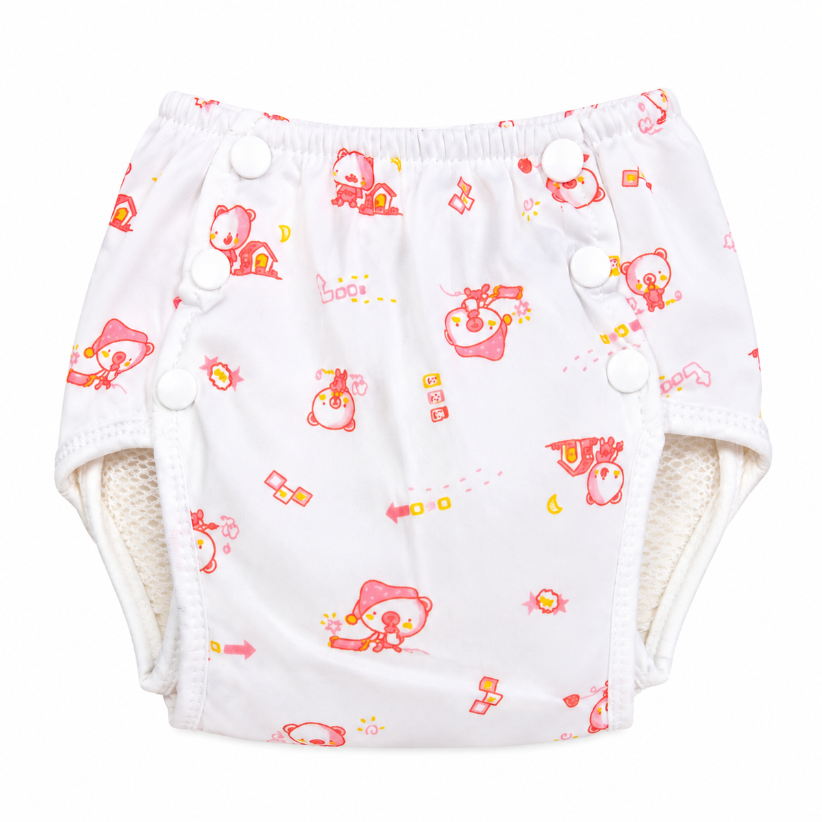 Reusable Baby Cloth Diaper | Soft Cotton Washable Training Pants