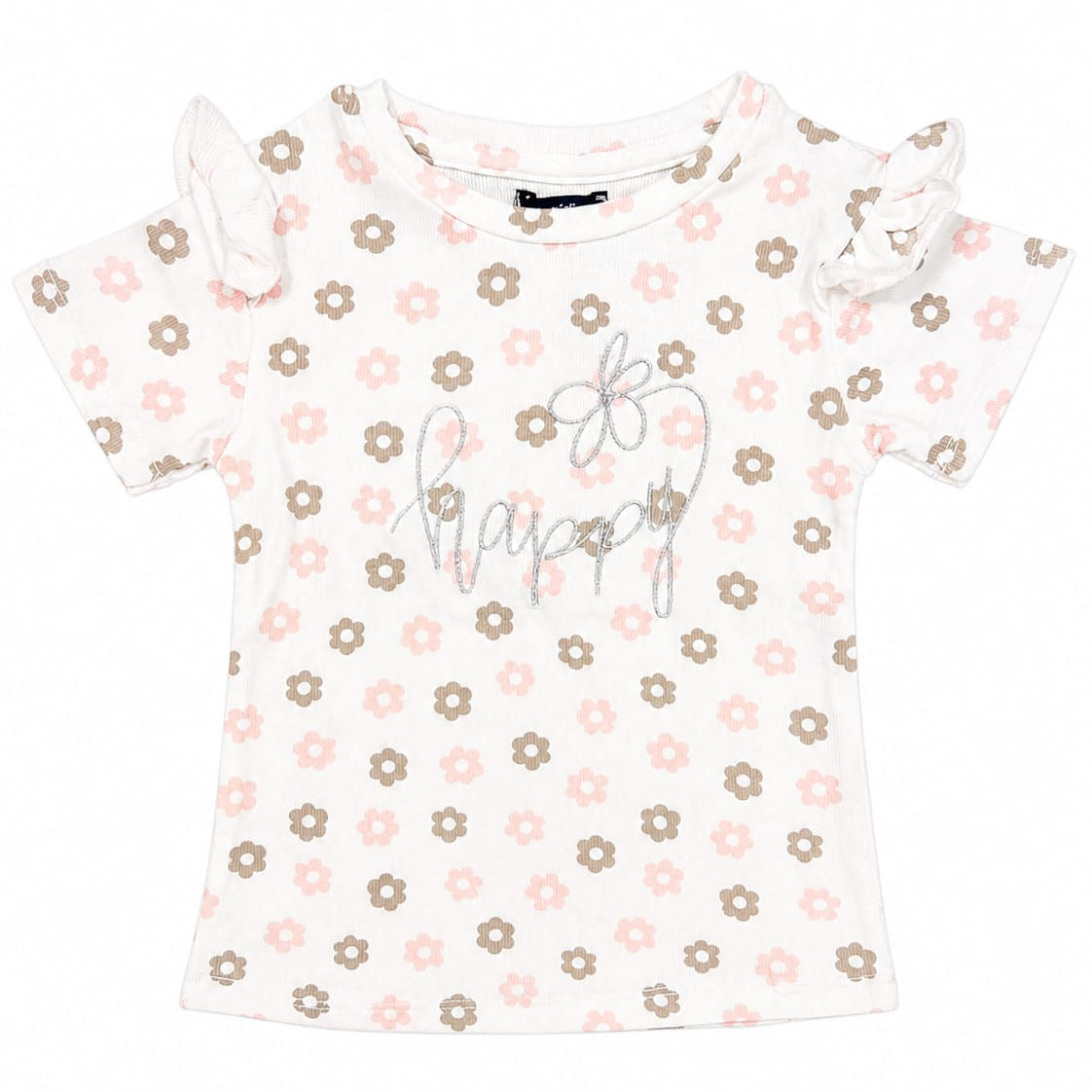 Baby Girl Summer T-Shirt - Floral Print