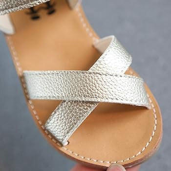 Golden Strap Sandal