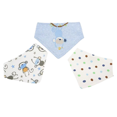 3PK Triangular Bib Set
