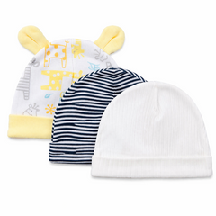 3PK Soft Touch Cap Set