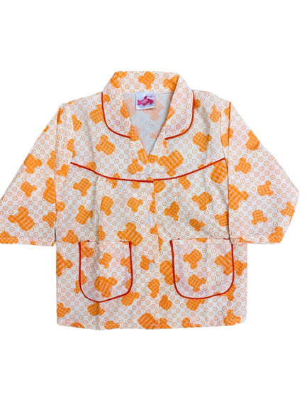 Orange Mickey Night Suit