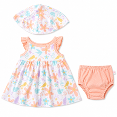 3PC Floral Print Suit