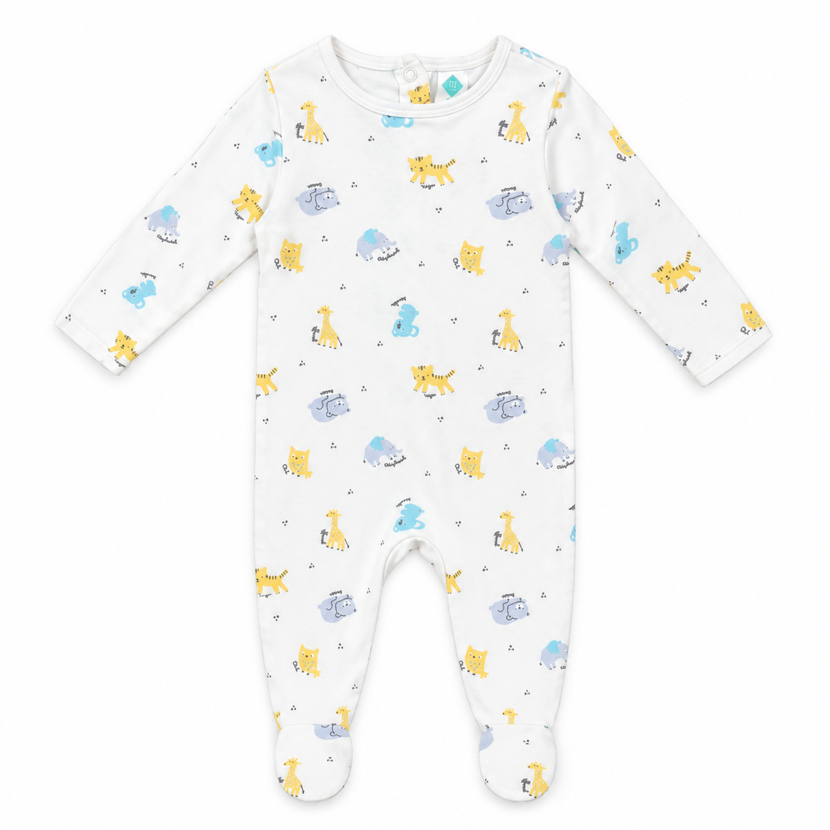 Infants Baby Boy Closed Feet Romper