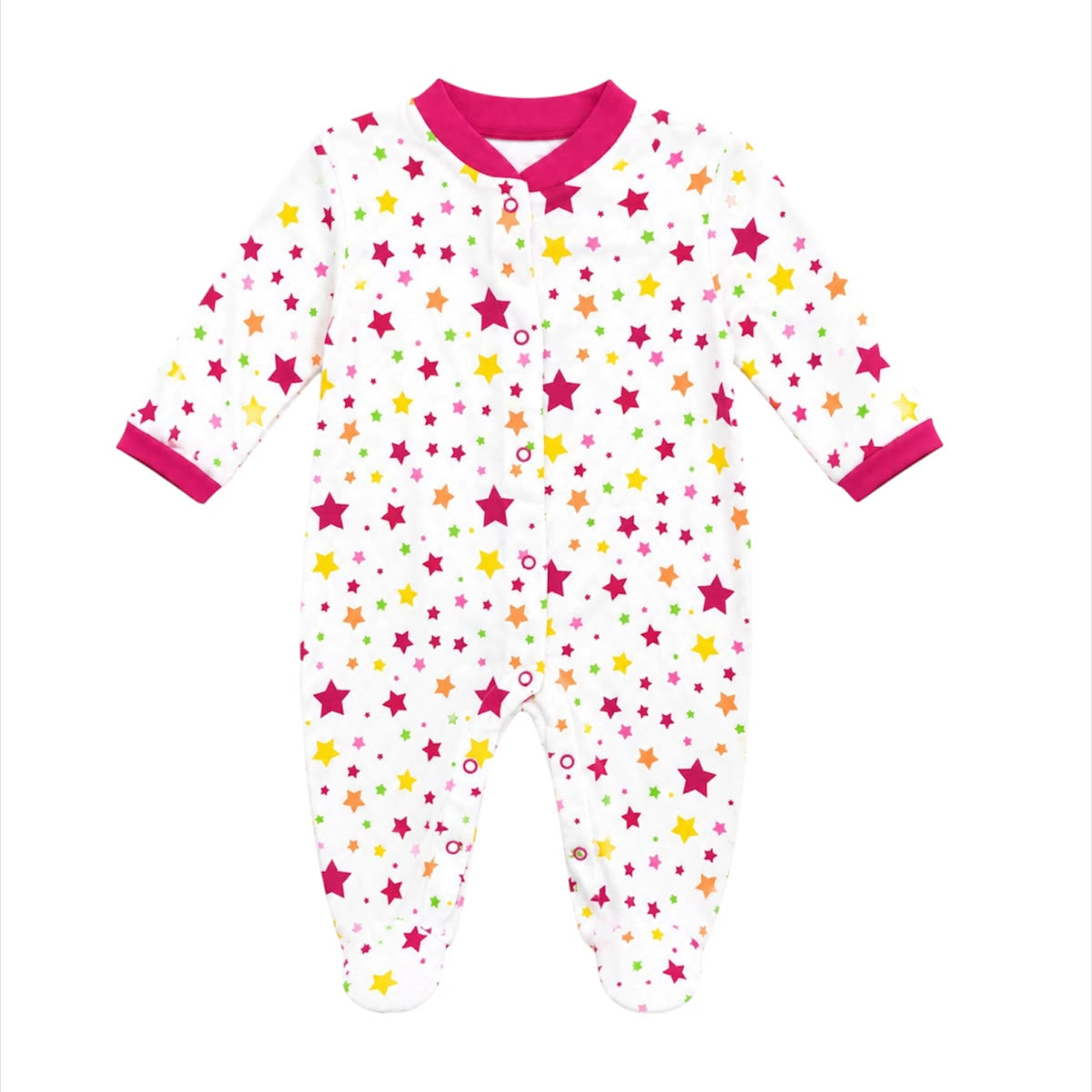 Infants Baby Girl Closed Feet Romper