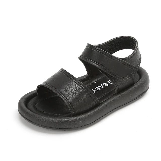 Black Strap Sandal