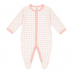 Infants Baby Girl Closed Feet Romper