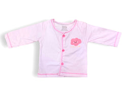 Pink Cloud Newborn Pajama Suit / Night Suit