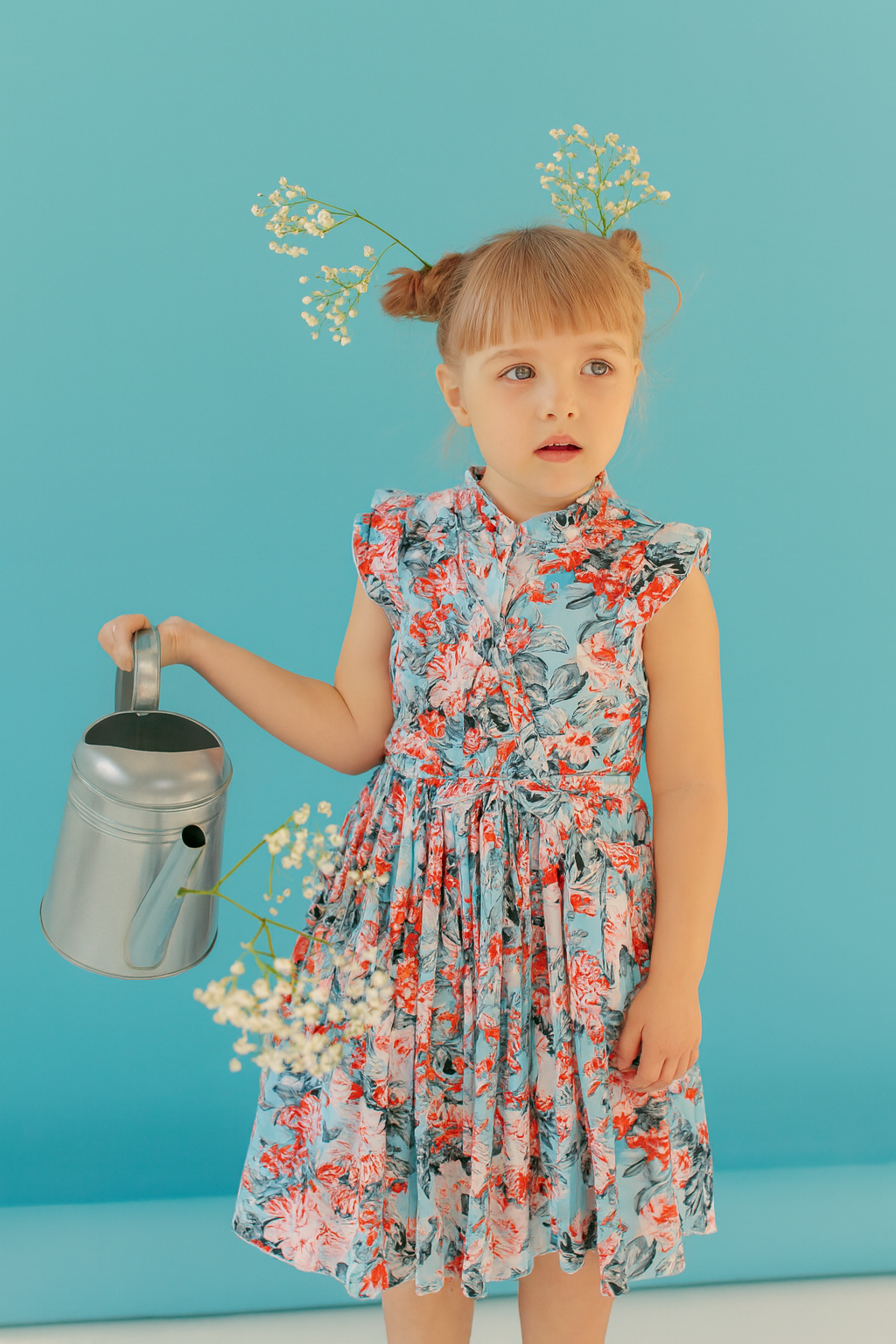 Baby Girl Printed Middy