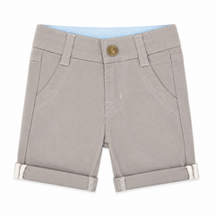 Baby Boy Adjustable Elastic Shorts - Grey