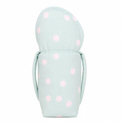 While Polka Dots Feeder Cover