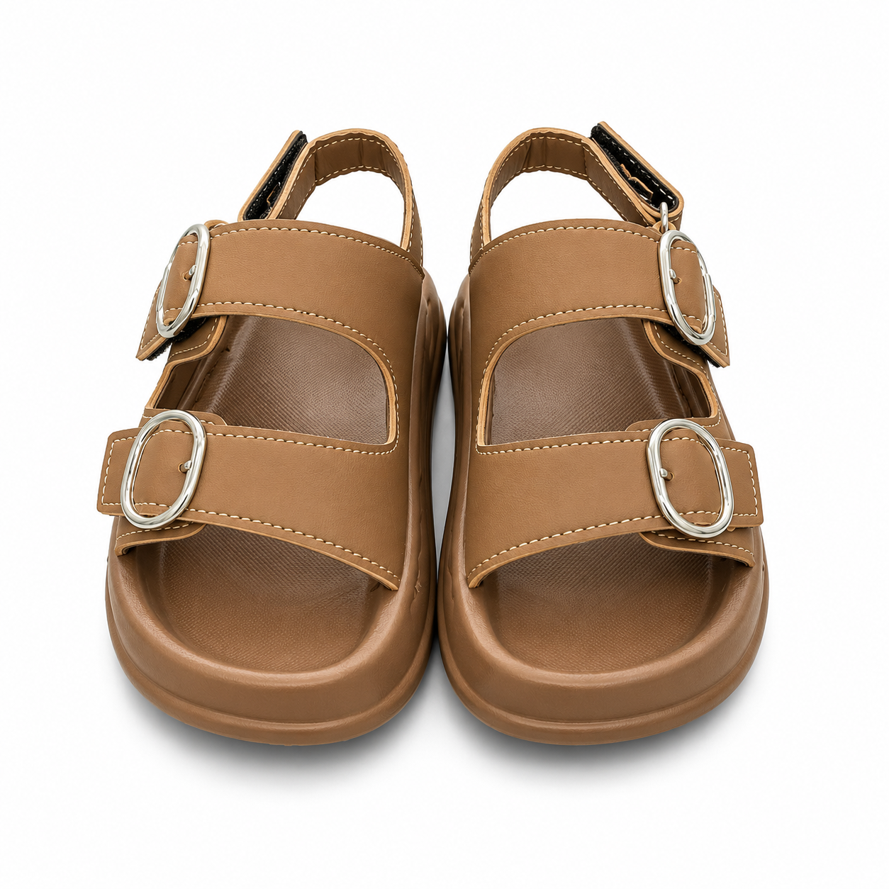 Baby Boy Brown Strap Sandals