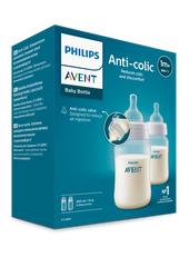 Anti-Colic Reduces Bottle 260ml Pk2