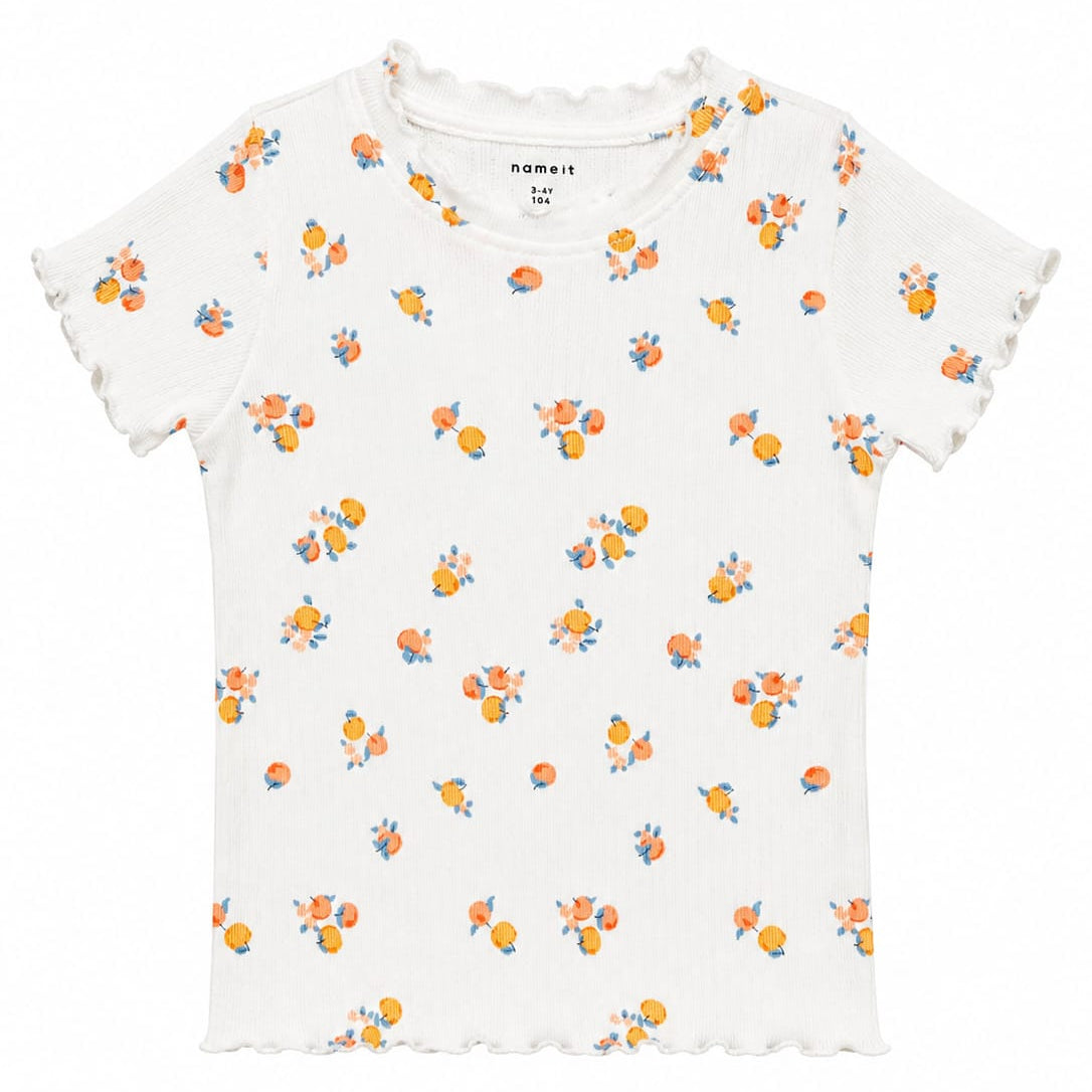Baby Girl Summer T-Shirt - Orange Theme