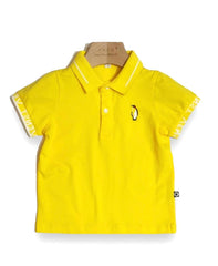 Yellow Penguin Polo T-Shirt