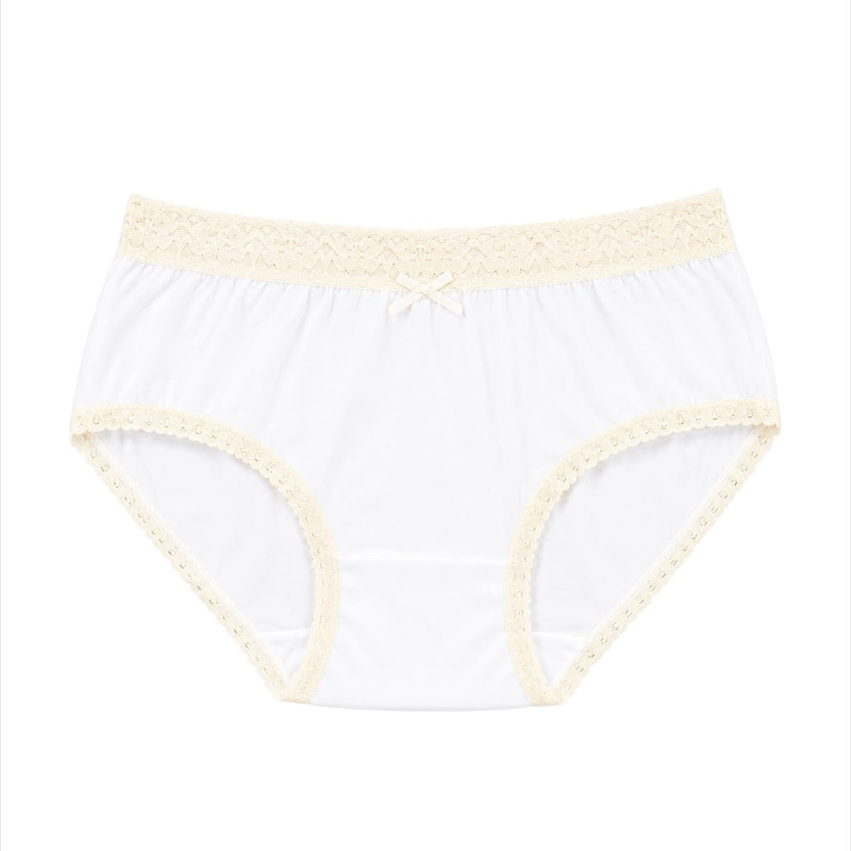 Baby Girl Yellow Cotton Classic Briefs