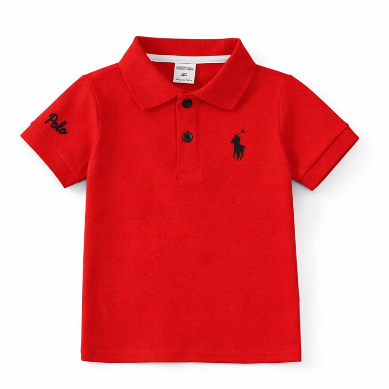 Baby Boy Cotton Polo T-Shirt