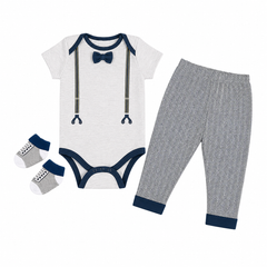 3PC Bodysuit Set