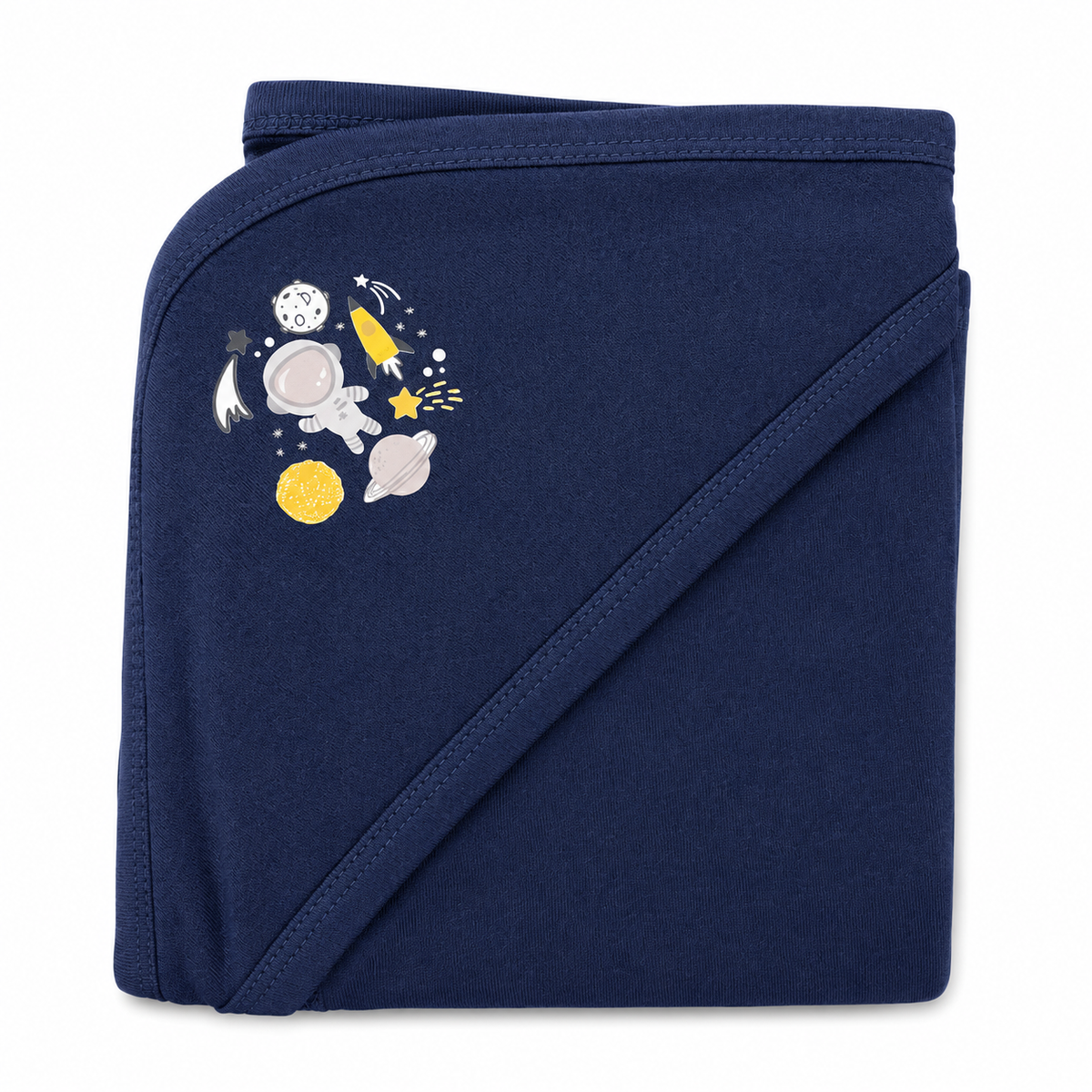Infants Baby Boy Hooded Wrapping Sheet