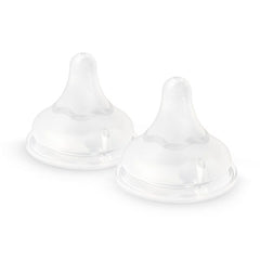 SofTouch Wide Neck Nipple PK-2 - M - 3M+
