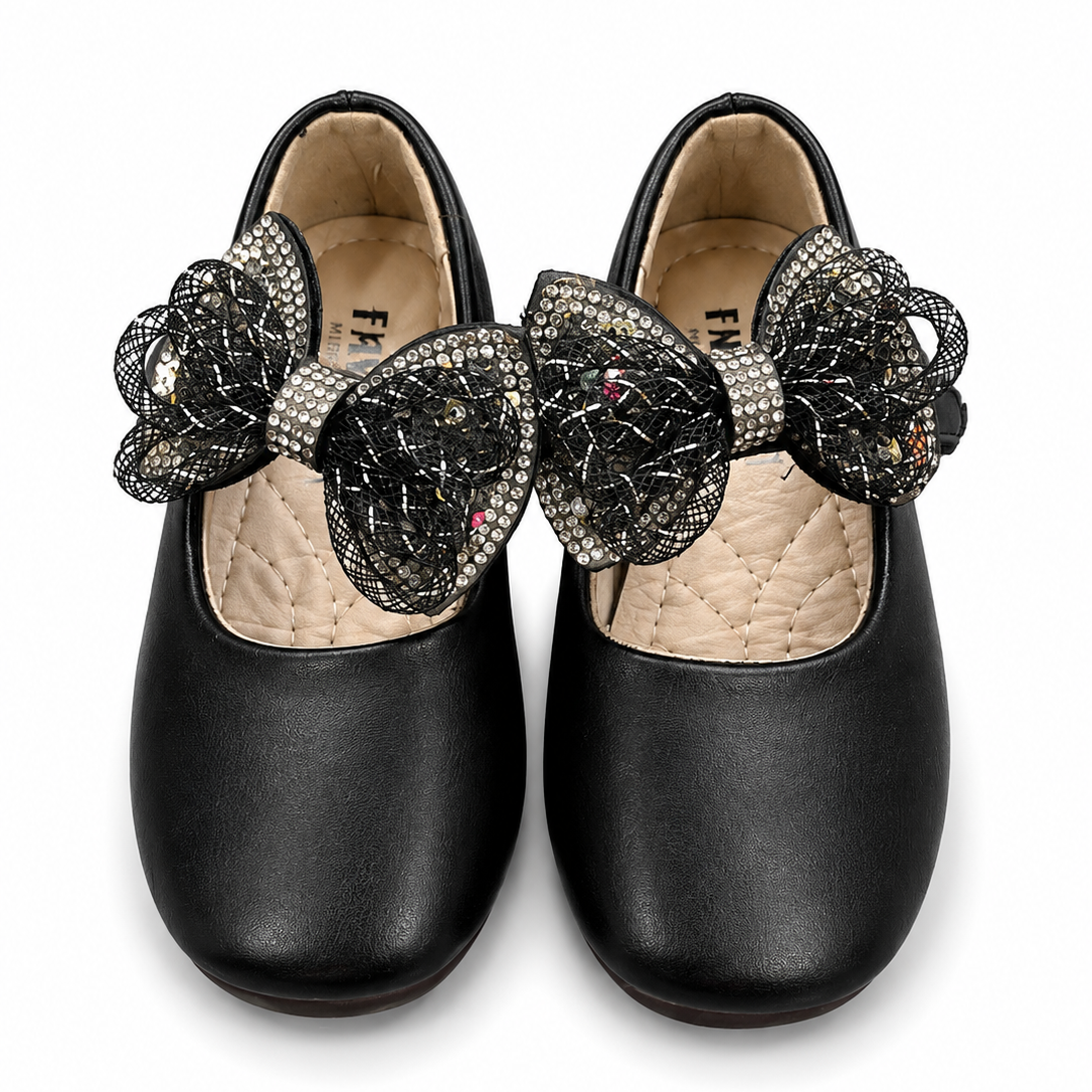 Black Bow Pumps