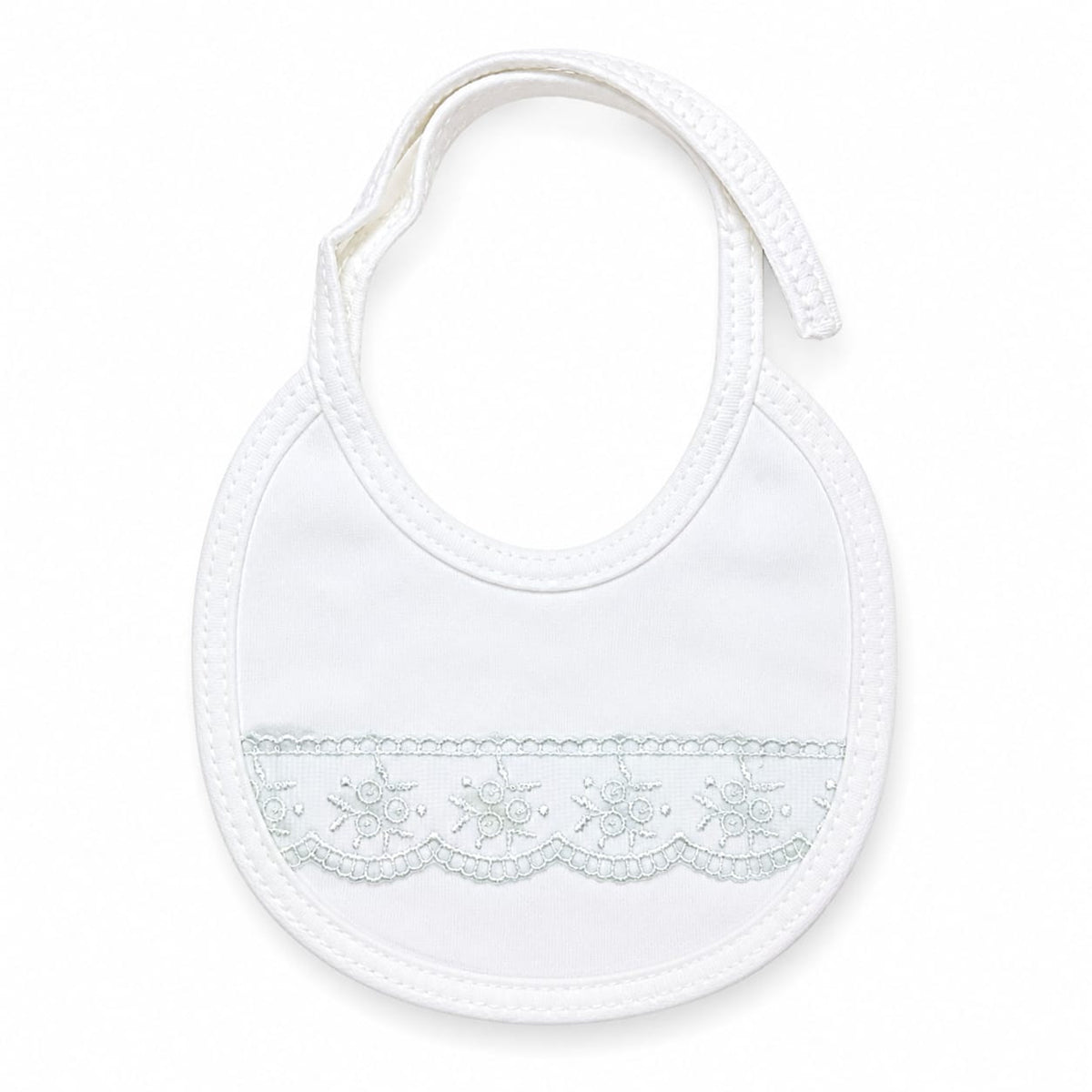 Infants Baby Frill Bib - Green