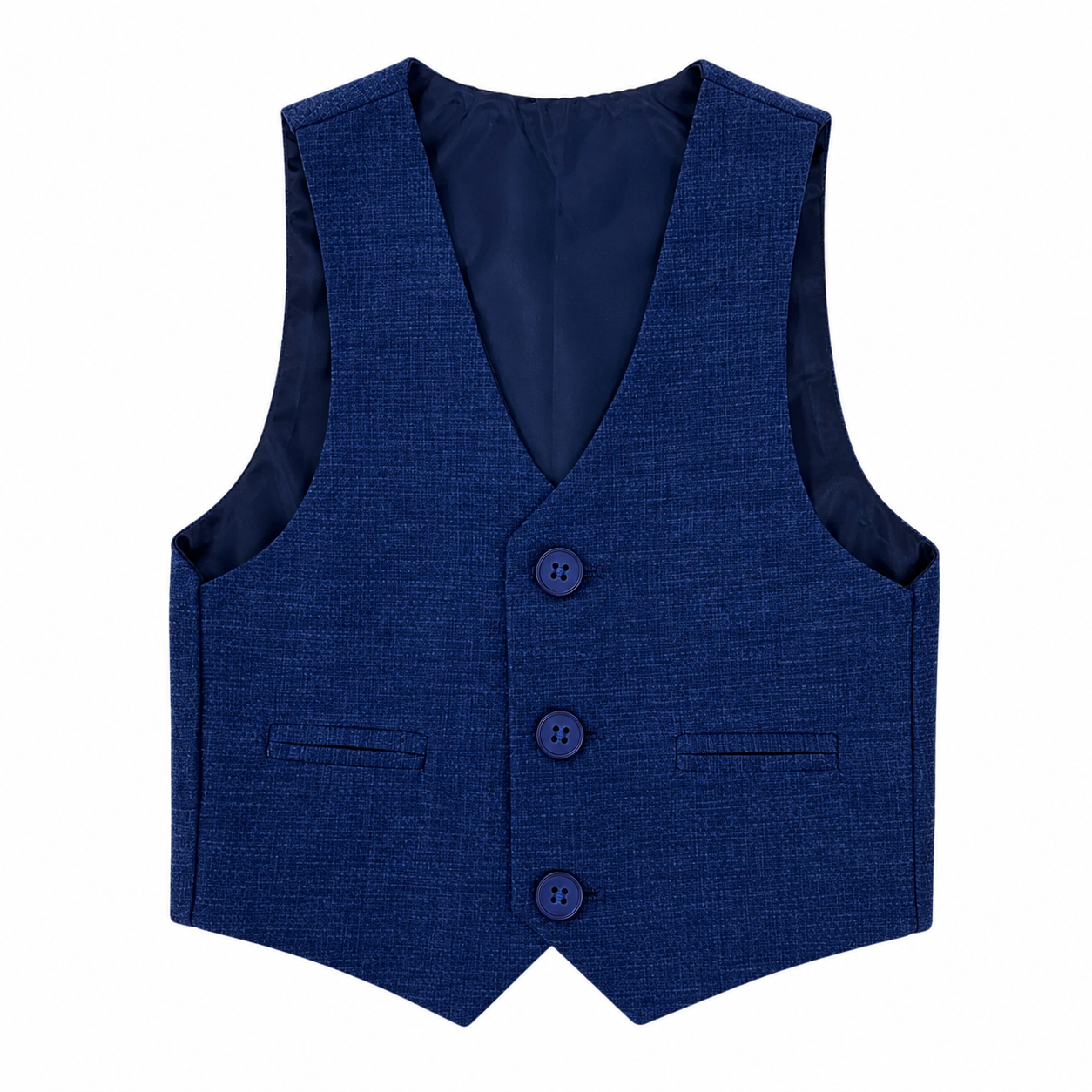 4PC Baby Boy Royal Blue Suit