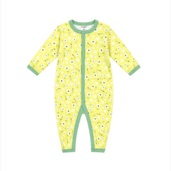 Infants Baby Girl Open Feet Romper