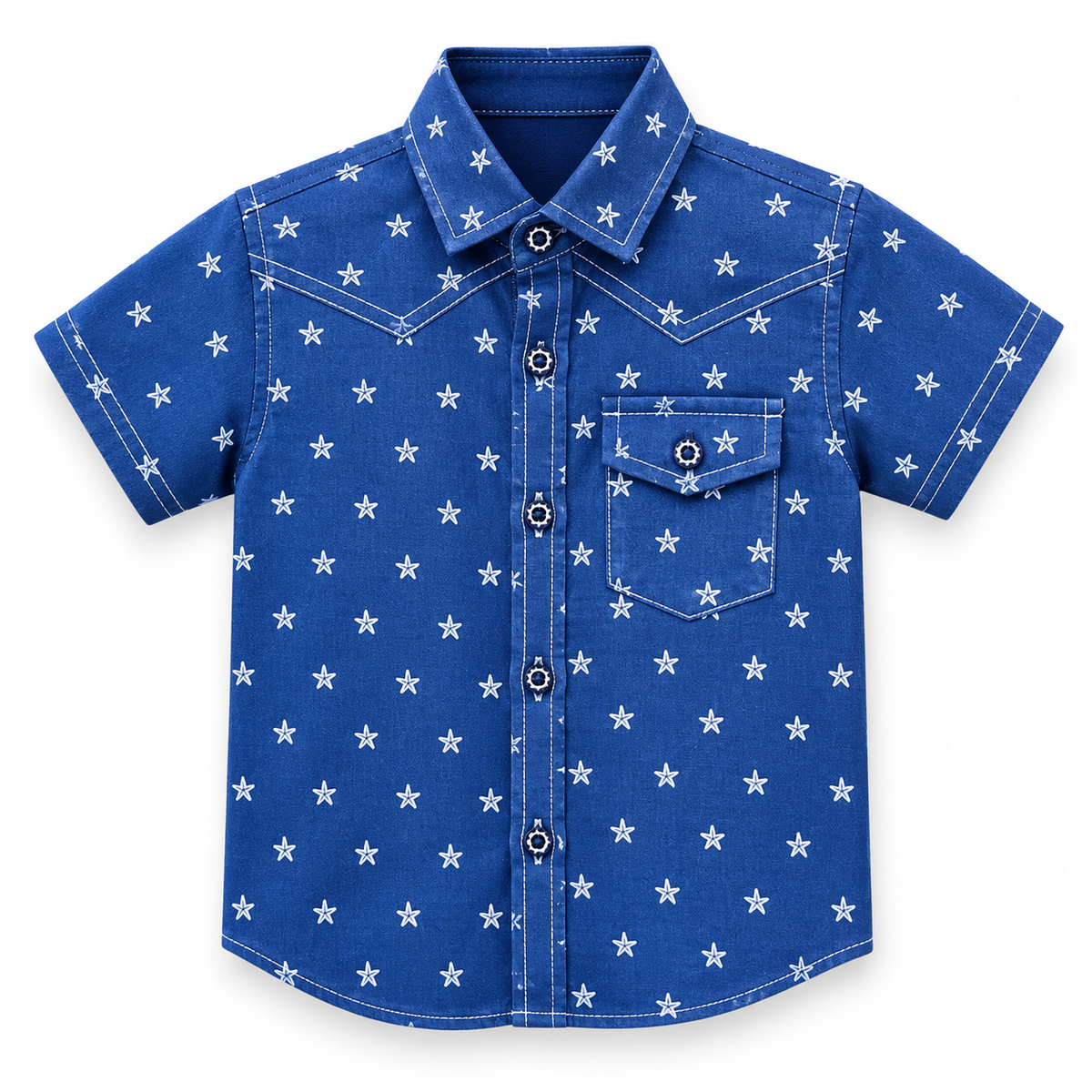 Baby Boy Half sleeves Star Shirt