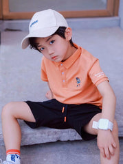 Orange Polo t-shirt