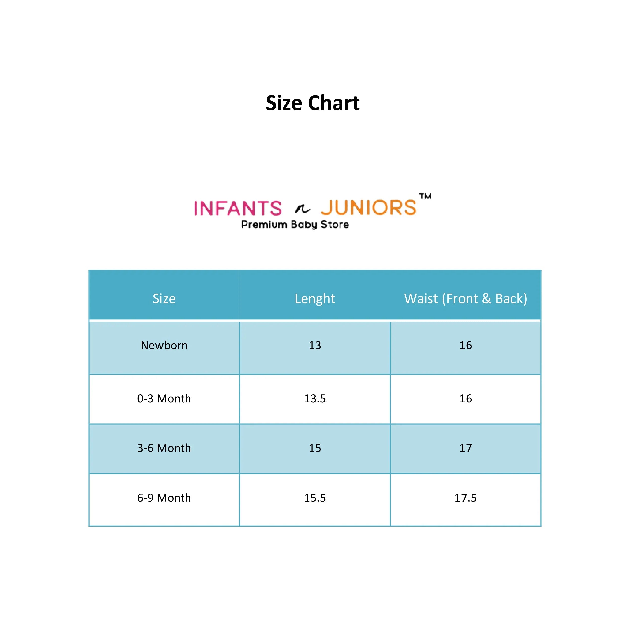 Baby Girls Floral Print Denim Pants With Elastic Waist