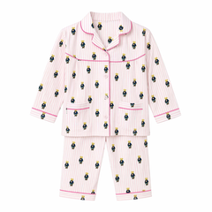 Pink Stripes Cotton Night Suit
