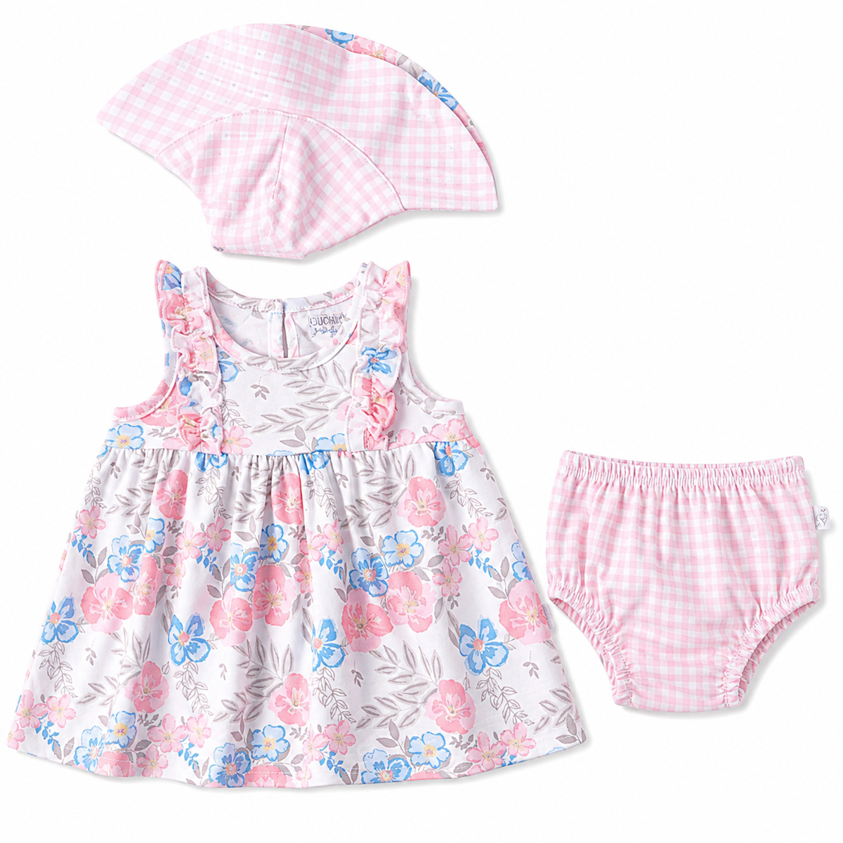 3PC Floral Print Suit