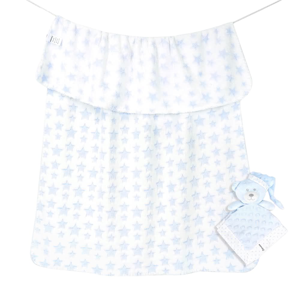 Soft Touch Blanket & Bell Toy