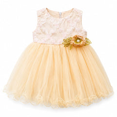 Fairy Floral Frock Peach