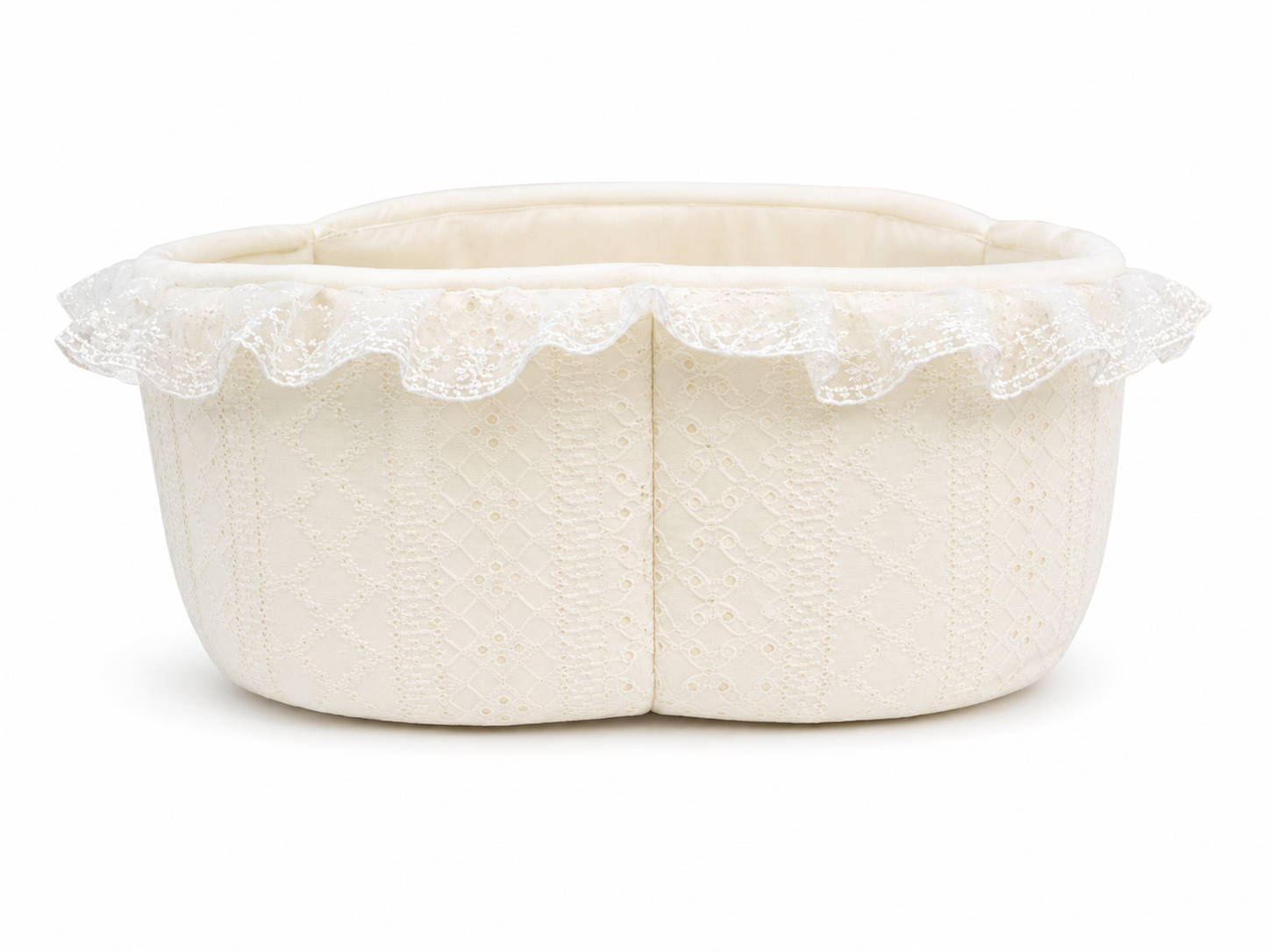 Premium Baby Off-White Hand Carry with Hood & Handles